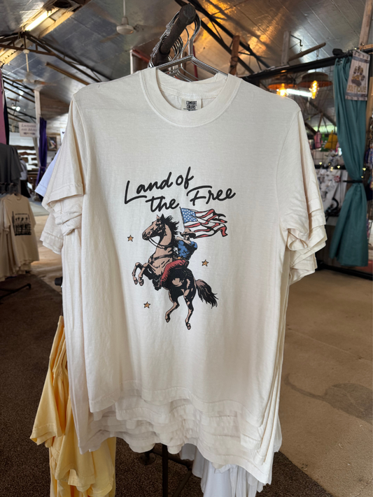 Land of the Free Graphic Tee